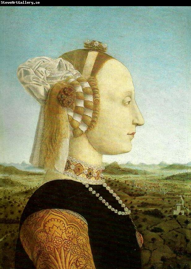 Piero della Francesca portrait of battista sforza